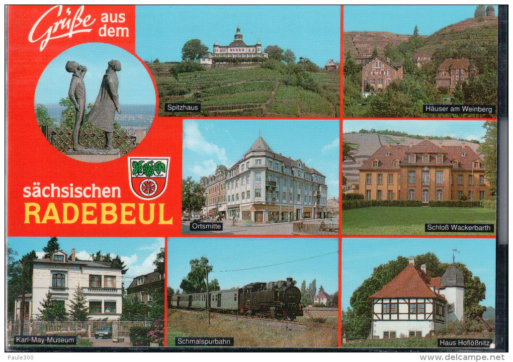 Radebeul - Mehrbildkarte - Radebeul