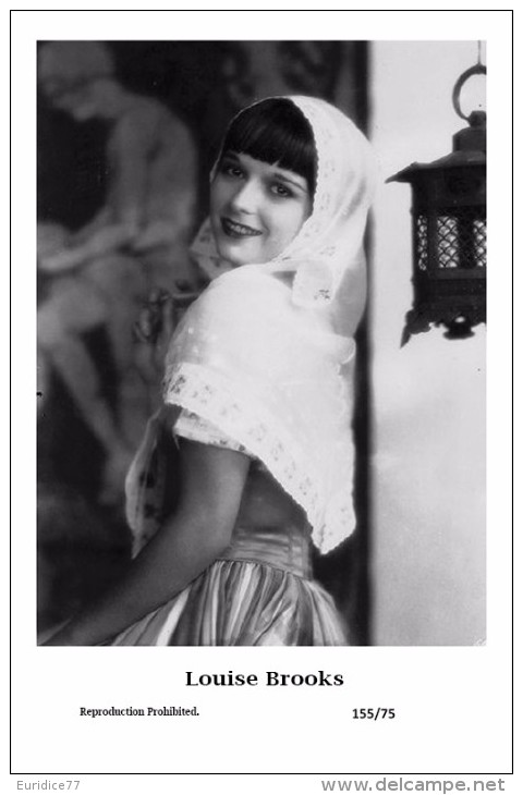 LOUISE BROOKS - Film Star Pin Up - Publisher Swiftsure Postcards 2000 - Entertainers