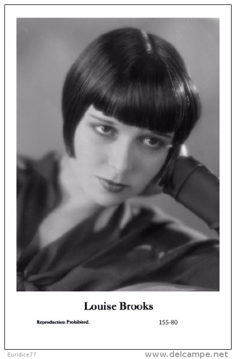 LOUISE BROOKS - Film Star Pin Up - Publisher Swiftsure Postcards 2000 - Artisti