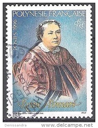 Polynésie Française 1996 Michel 702 O Cote (2005) 1.00 Euro € Reine Pomaré Cachet Rond - Used Stamps