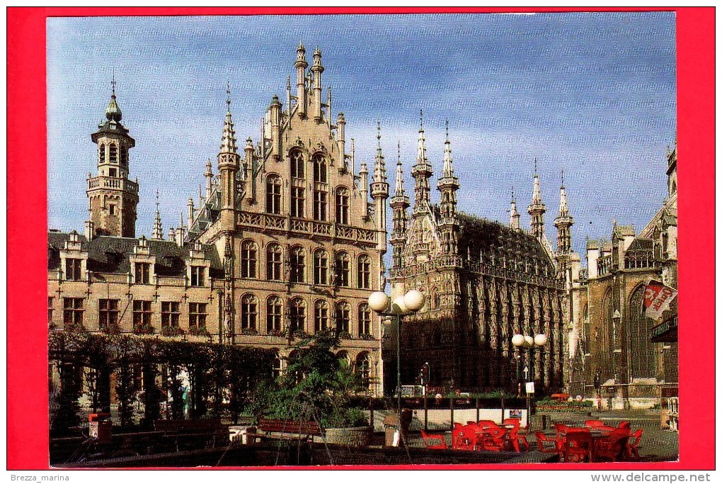 BELGIO - Cartolina Viaggiata Del 1992 Per Montesilvano (Italia) - Lovanio - Leuven - Piazza Foch - Leuven