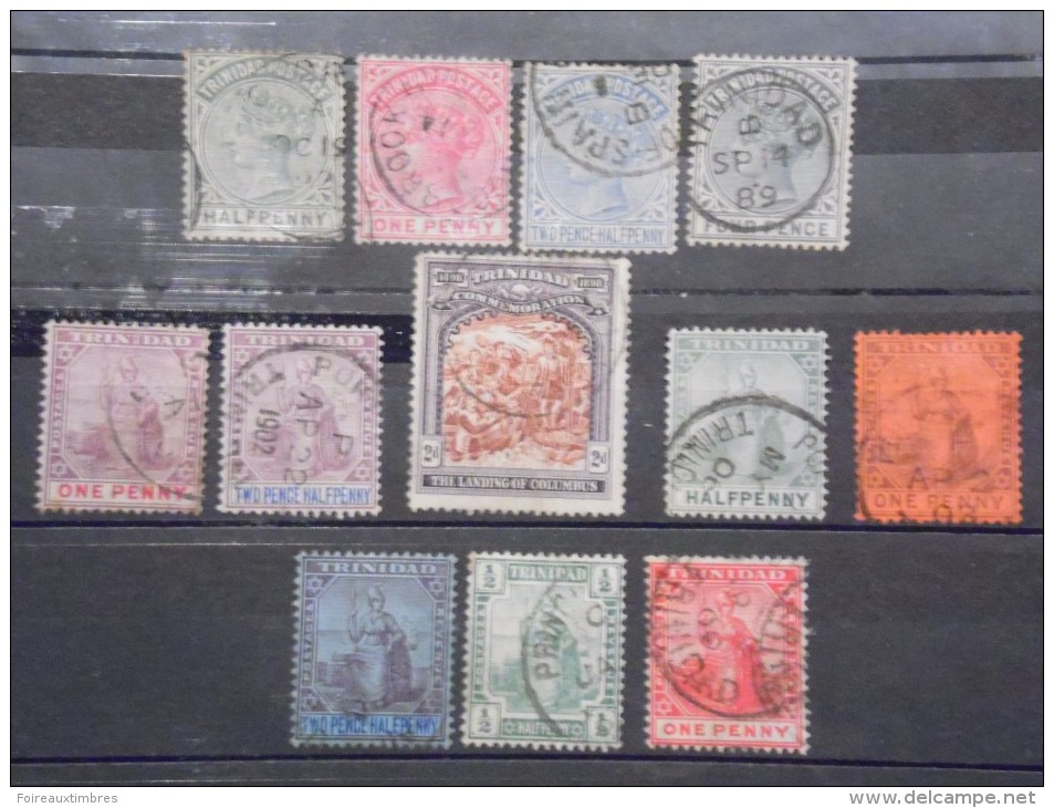 TRINIDAD & TOBAGO - Lot De Ttimbres - Trindad & Tobago (...-1961)