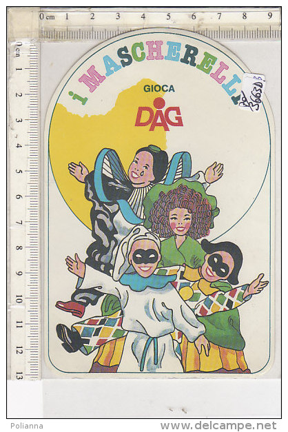 PO3663D# ADESIVO STICKER - I MASCHERELLI GIOCA DAG - CARNEVALE MASCHERE - Altri & Non Classificati