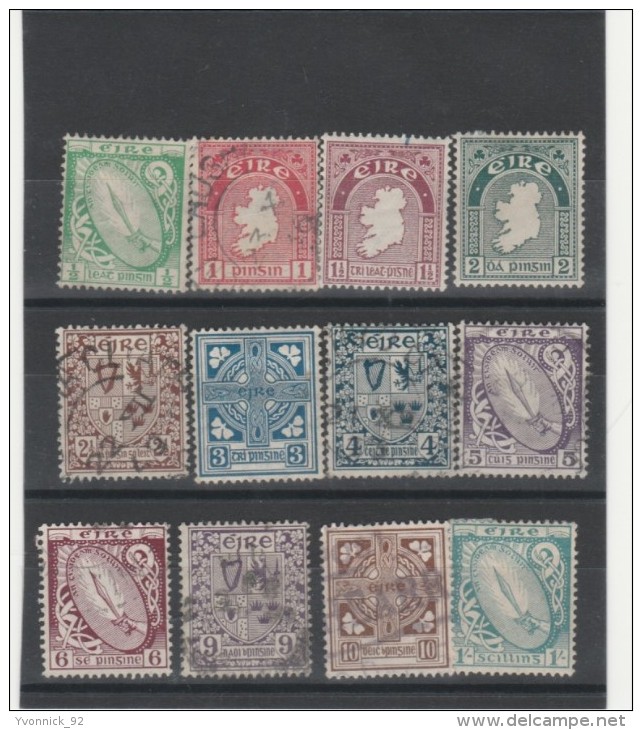 Irlande - Gouvernement Provisoire _ N°40/51 _ 1922 - Used Stamps