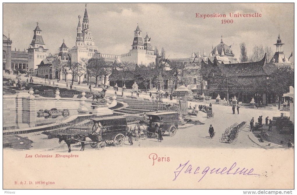 PARIS/75/ Exposition Universelle 1900 Les Colonies étrangères/ Réf:C4095 - Ausstellungen