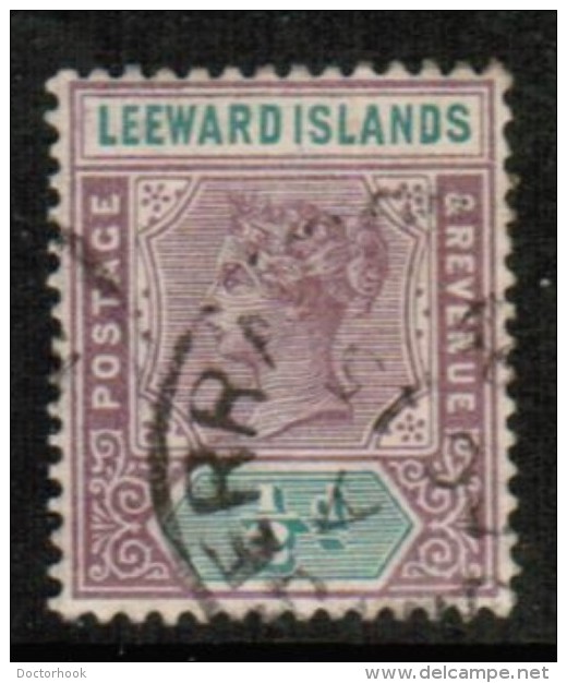 LEEWARD ISLANDS  Scott # 1 VF USED - Leeward  Islands