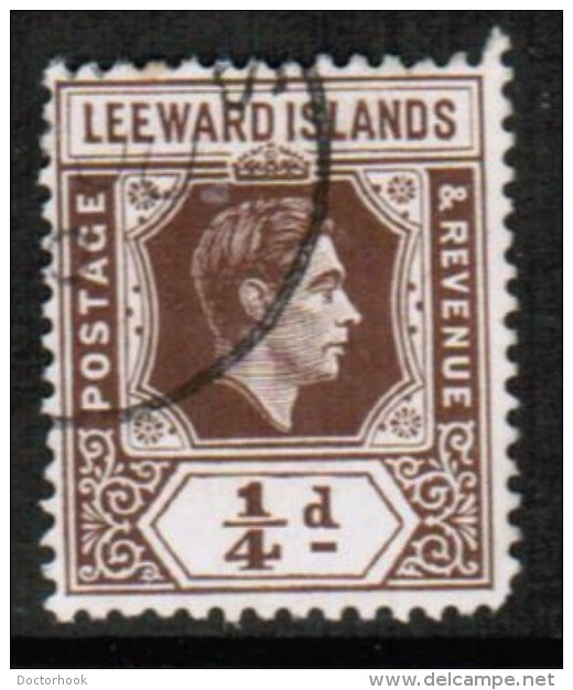 LEEWARD ISLANDS  Scott # 103a VF USED - Leeward  Islands