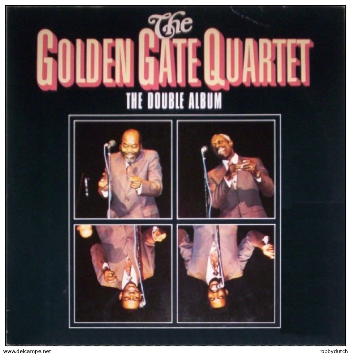 * 2LP *  THE GOLDEN GATE QUARTET - THE DOUBLE ALBUM (France 1982 EX!!!) - Gospel & Religiöser Gesang