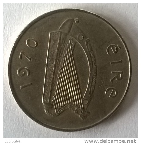 Monnaies - Irlande - 5 Pence 1970 - - Irlanda