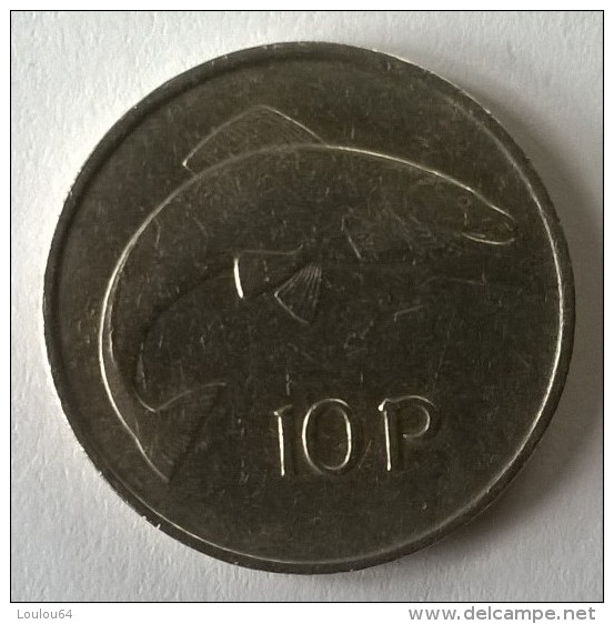 Monnaies - Irlande - 10 Pence 1975 - - Irlande