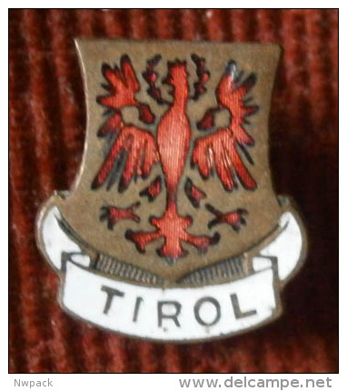 Alpine - Austria - TIROL  - Enamel Badge / Pin - Abzeichen - Tir à L'Arc
