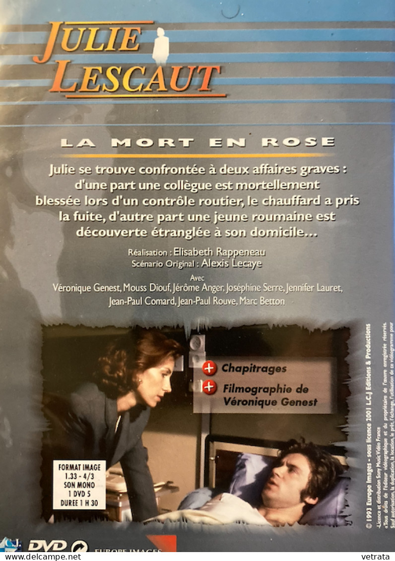 Julie Lescaut - La Mort En Rose (DVD) De RAPPENEAU Avec Véronique Genest - TV Shows & Series