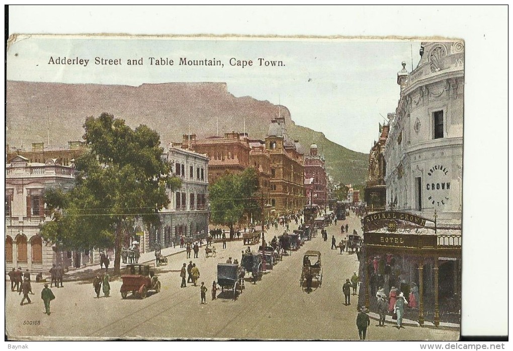 SOAF5   --  CAPE TOWN  --  ADDERLEY STREET , RICILAN CROWN HOTEL  --  1925 - Südafrika