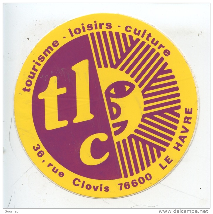 Tourisme Loisirs Culture - 31 Rue Clovis Le Havre (autocollant 7.5) - Valmont