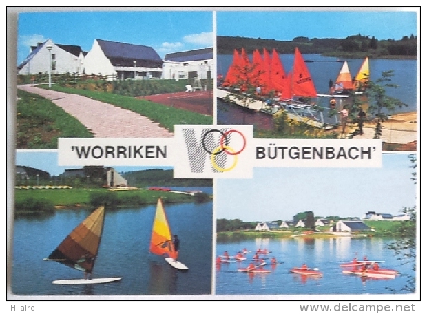 Cpsm Belgique BUTGENBACH Sport Und Touristikzentrum WORRIKEN Centre Des Sports - Bütgenbach