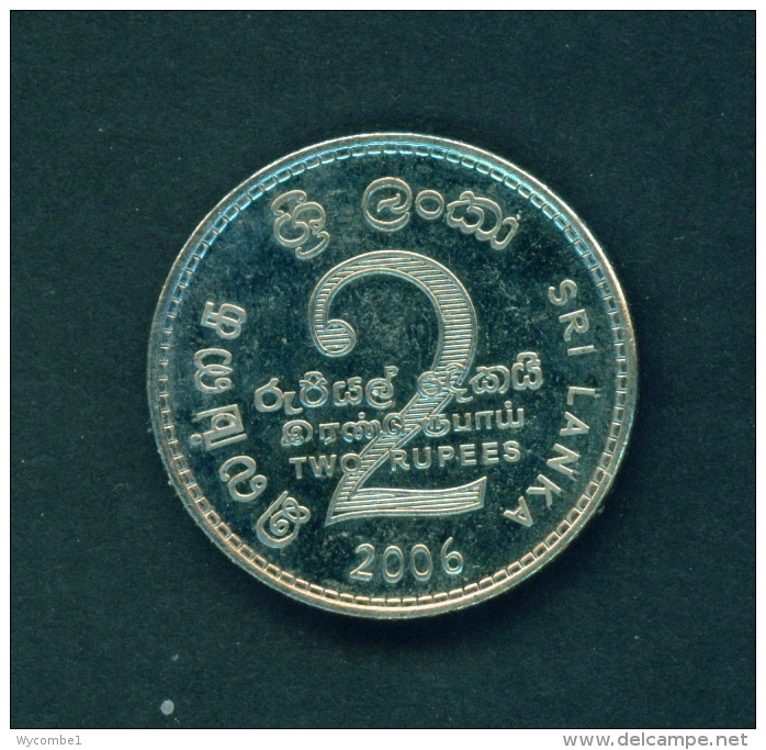 SRI LANKA  -  2006  2r  Circulated Coin - Sri Lanka