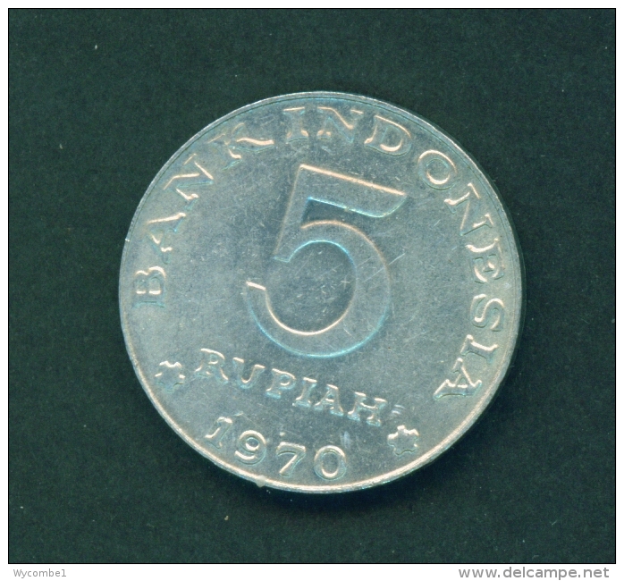 INDONESIA  -  1970  5r  Circulated Coin - Indonesia