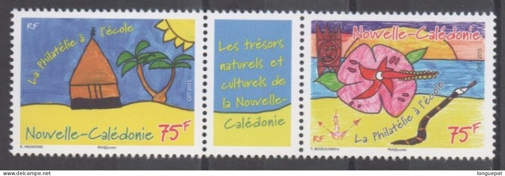 Nelle CALEDONIE - Philatélie à L'école : Dessins D'enfants - - Unused Stamps