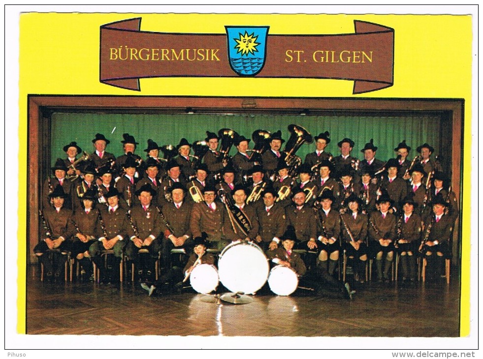 Ö-2848    ST. GILGEN : Bürgermusikkapelle - St. Gilgen