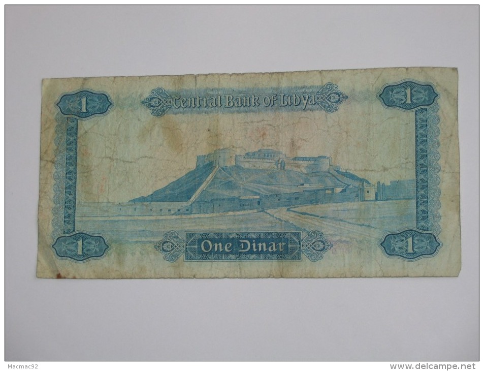 1 One Dinar - LIBYE 1972 - Central Bank Of Libya **** EN ACHAT IMMEDIAT **** Assez Rare !!! - Libyen