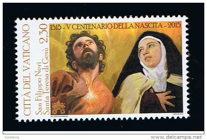 2015 - VATICANO - S24E - SET OF 1 STAMP ** - Nuovi