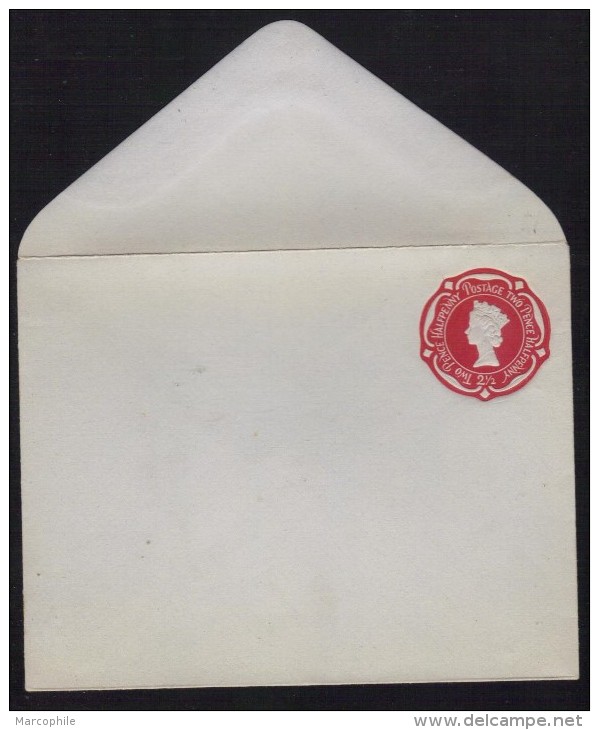 QE - GB / ENTIER POSTAL -  ENVELOPPE (ref E734) - Stamped Stationery, Airletters & Aerogrammes