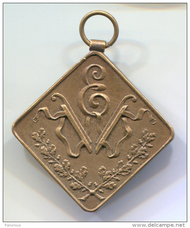 FIGURE SKATING - Wien, 1935. Eislauf Werein, Austria, Medal, Diameter: 35mm - Patinage Artistique