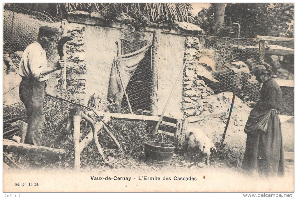 VAUX-DE-CERNAY L'ERMITE DES CASCADES 78 YVELINES - Vaux De Cernay