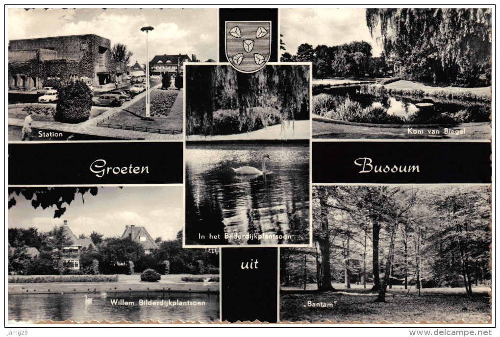 Nederland/Holland, Bussum, 5-luik, 1962 - Bussum