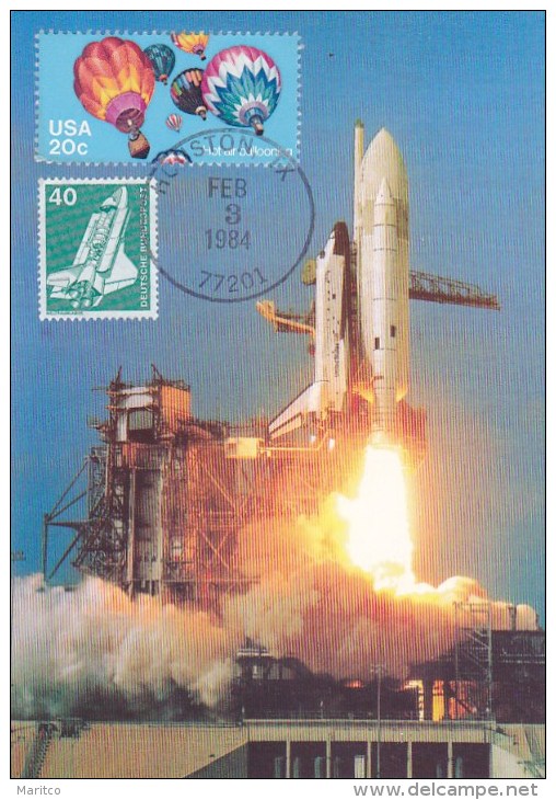 Card Space Shuttle Program - Amérique Du Nord