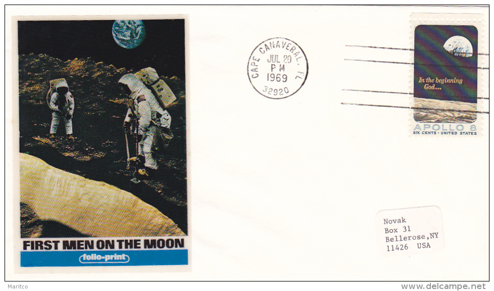 Cover Cape Canaveral First Man On The Moon - North  America