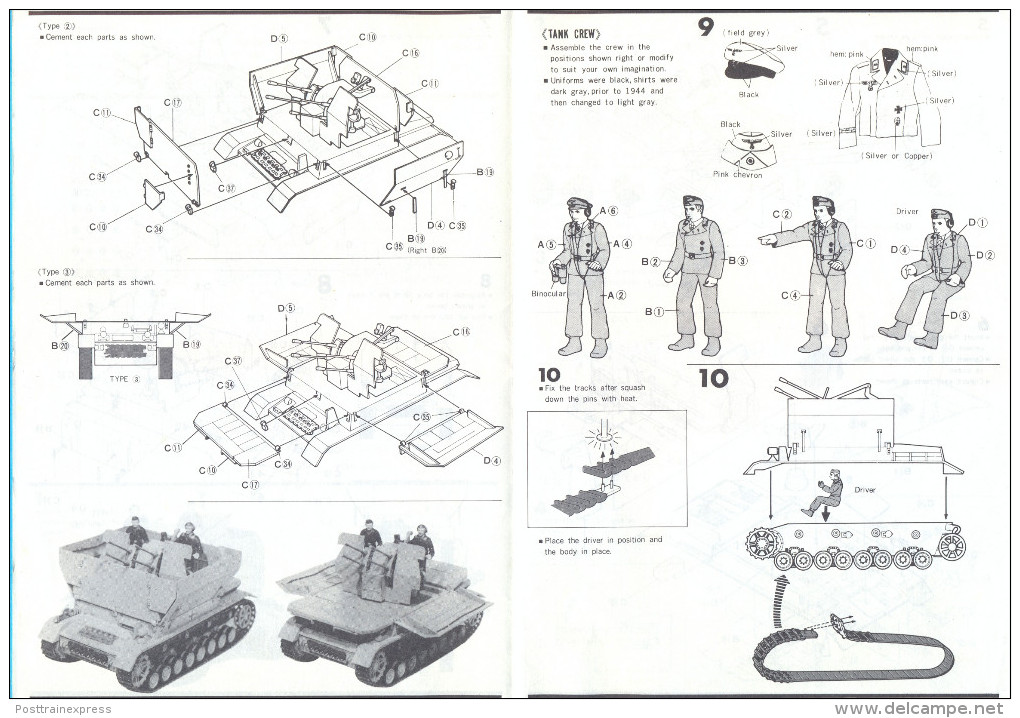 Bandai. The 1/48 Scale German Panzer Truppe. Plane For Flakpancer IV Mobelwagen. - Literatur & DVD