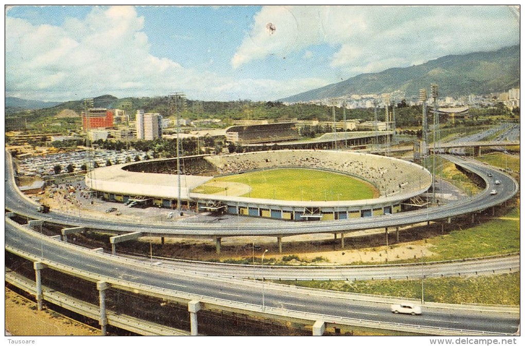 Mnt380 Baseball Caracas Venezuela University City Car Bridge - Baseball