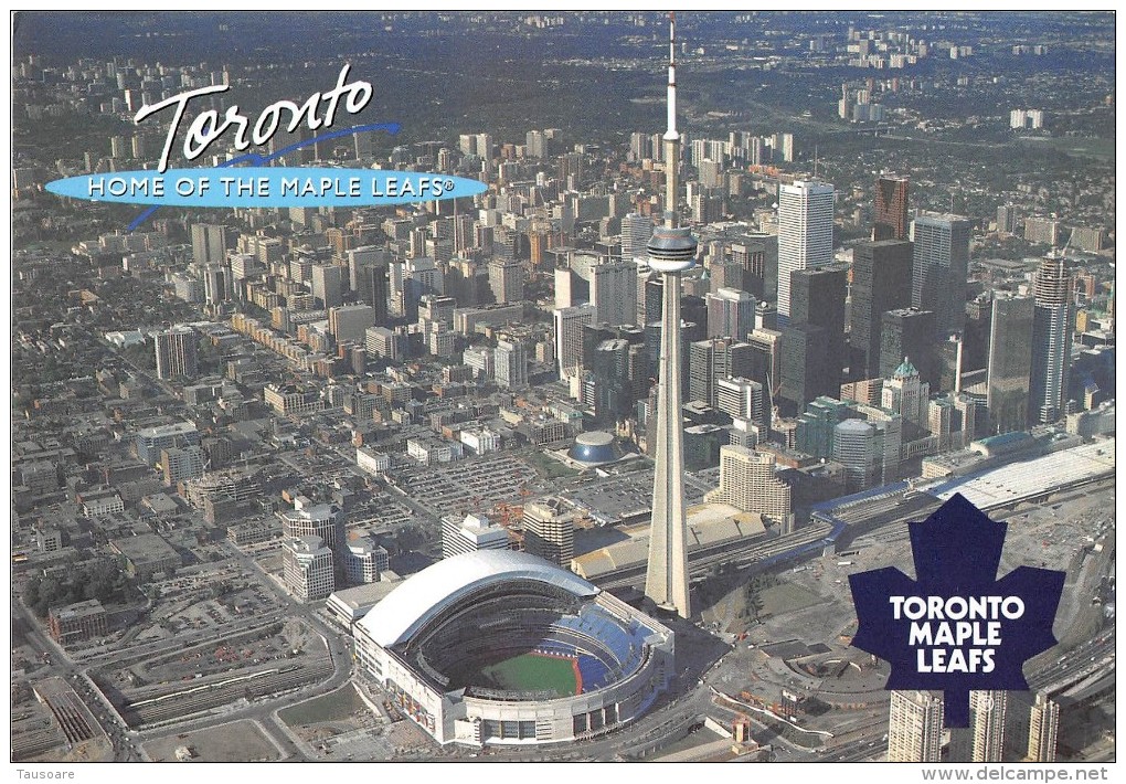 Mnt383 Baseball Stadium Toronto Canada Maple Leafs Tv Tower - Baseball