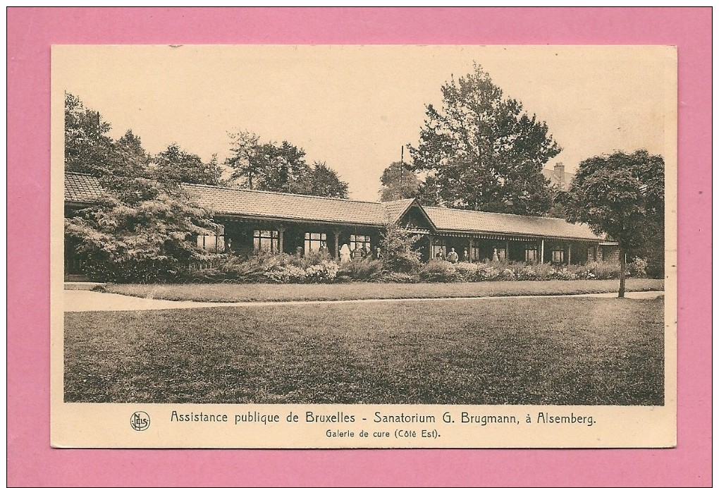 C.P. Alsemberg   :  Assistance Publique -  Sanatorium  G.  Brugmann :  Galerie De  Cure   (  Côté Est  ) - Beersel