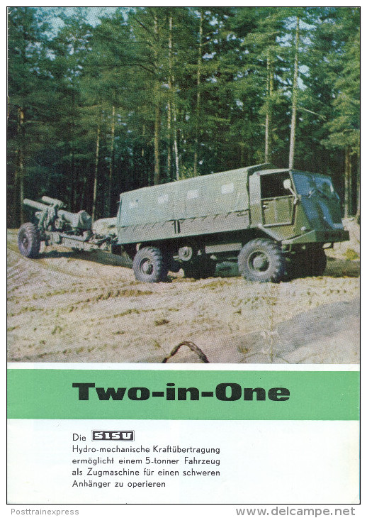 Military Plans. SISU. Truck Two In One. - Other Plans