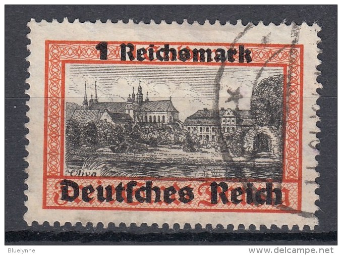 Deutsches Reich  1 RM Auf 1 G  Freimarken Danzig  Michel 728 1939 - Gestempelt - Used Stamps