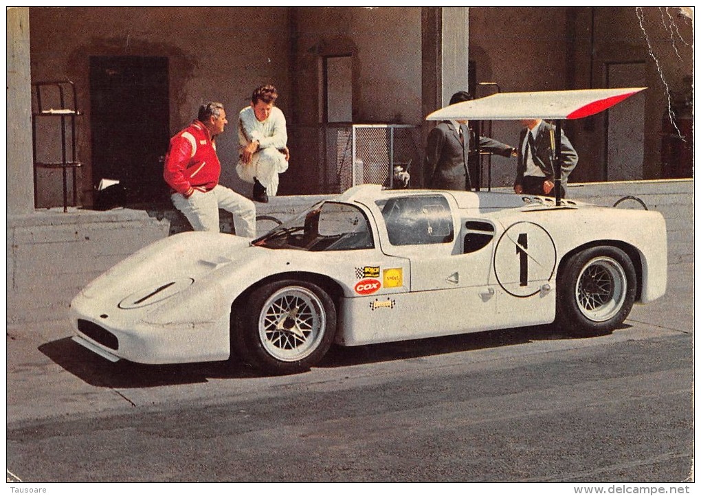 Mnt367 Motoring Automobile Le Mans Chaparral 2f  Pilot France - Le Mans