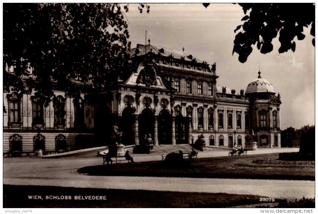 WIEN,SCHLOSS BELVEDERE...CPSM PETIT FORMAT - Belvedere