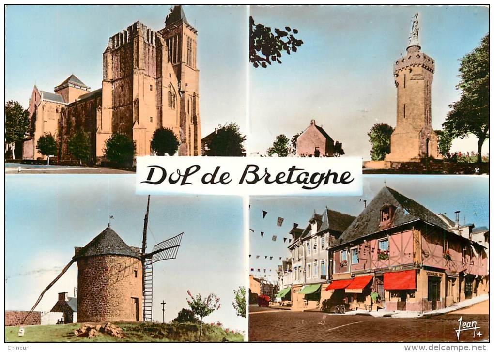 DOL DE BRETAGNE CARTE MULTIVUES - Dol De Bretagne