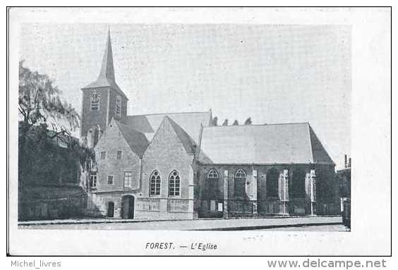 Forest - L'Eglise - Pas Circulé - Publicité Chocolat Des Chartreux - Dos Non Séparé - NB - TBE - Forest - Vorst