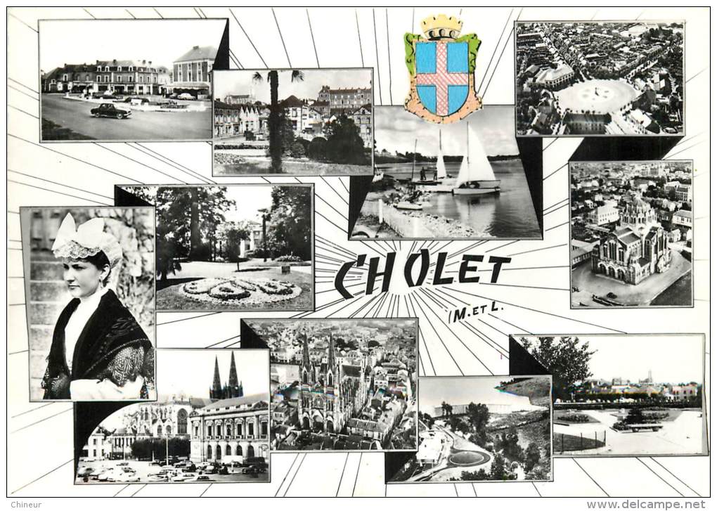 CHOLET  CARTE MULTIVUES - Cholet