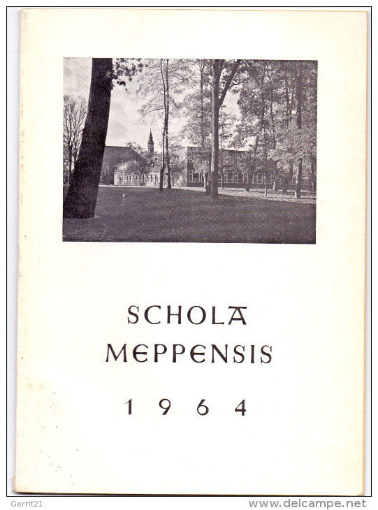 4470 MEPPEN, Gymnasium Meppen, Jahresbericht 1964, 31 Seiten, Gute Erhaltung - Meppen
