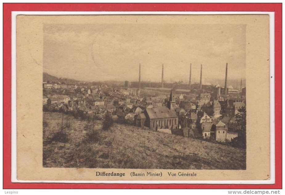 LUXEMBOURG - Differdange  Vue Générale - Differdingen