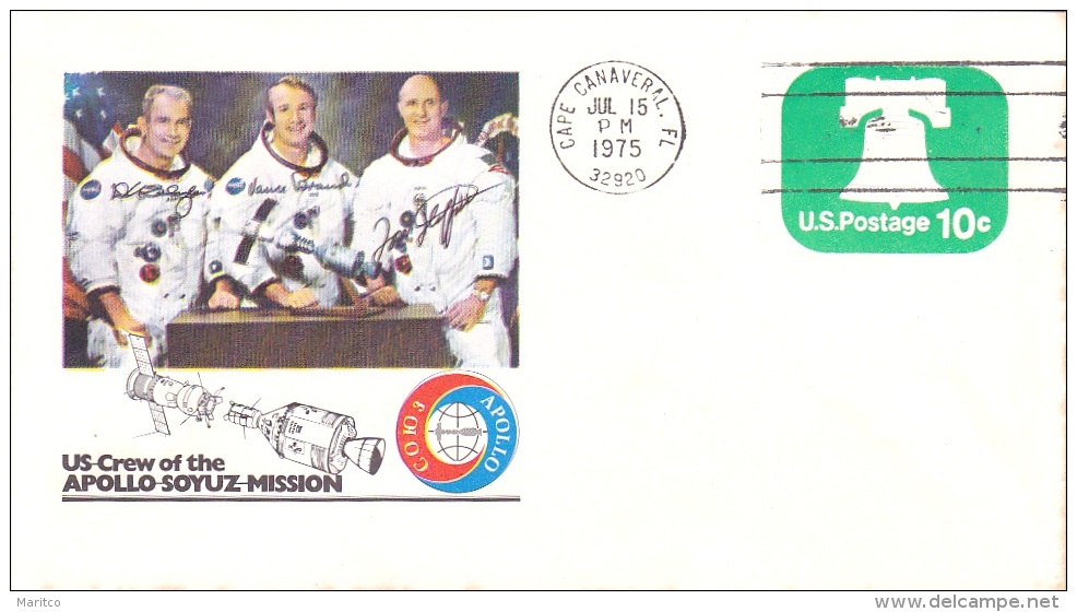 Cover Apollo Skylab Space Rocket - North  America