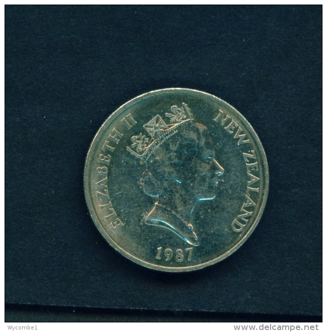 NEW ZEALAND  -  1987  10c  Circulated Coin - Neuseeland