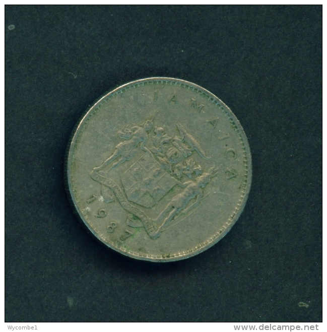 JAMAICA  -  1987  10c  Circulated Coin - Jamaica