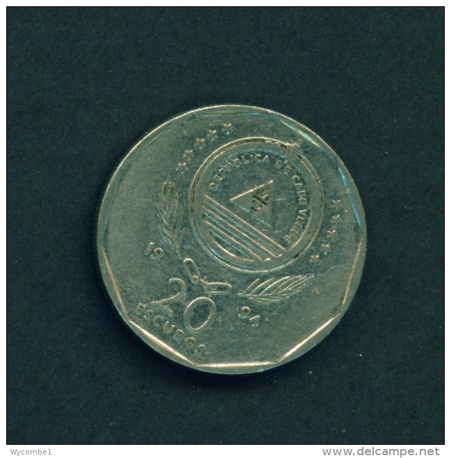 CAPE VERDE  -  1994  20e  Circulated Coin - Cape Verde