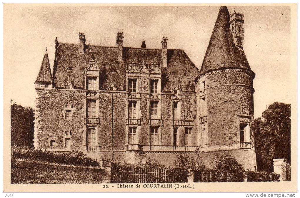 - 28 - Château De COURTALIN (E.-et-L.) - - Courtalain