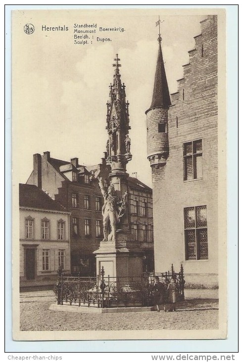 Herentals - Monument Boerenkrijg - Herentals